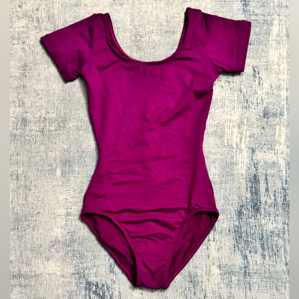 So Danca Raspberry Leotard and Skirt Sets - Picture 11 of 12